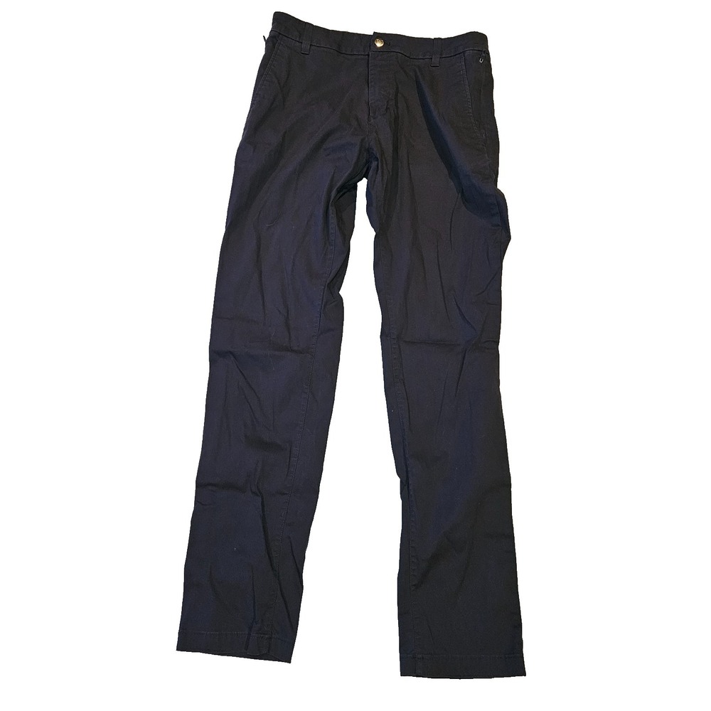 Birddogs Pants Mens 30x32 Blue Stretch Casual Chino Performance Workwear